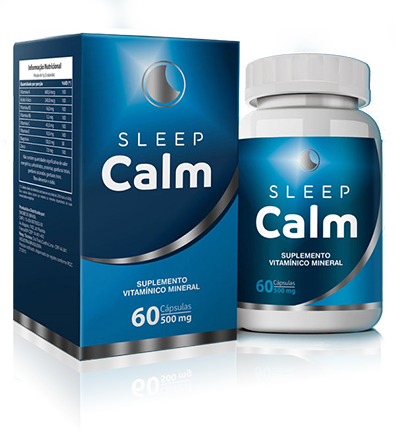 SleepCalm Suplemento Vitamínico mineral - 60 cápsulas
